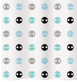 Duschvorhang Textil Emo