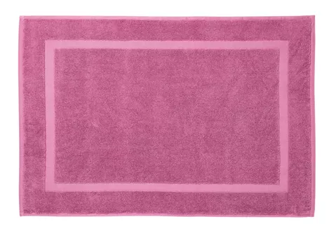 Bath mat Fresco mauve, 100% cotton