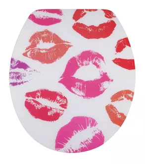Toilet seat Lyon Slow Down Kiss - MDF - FSC® 100%