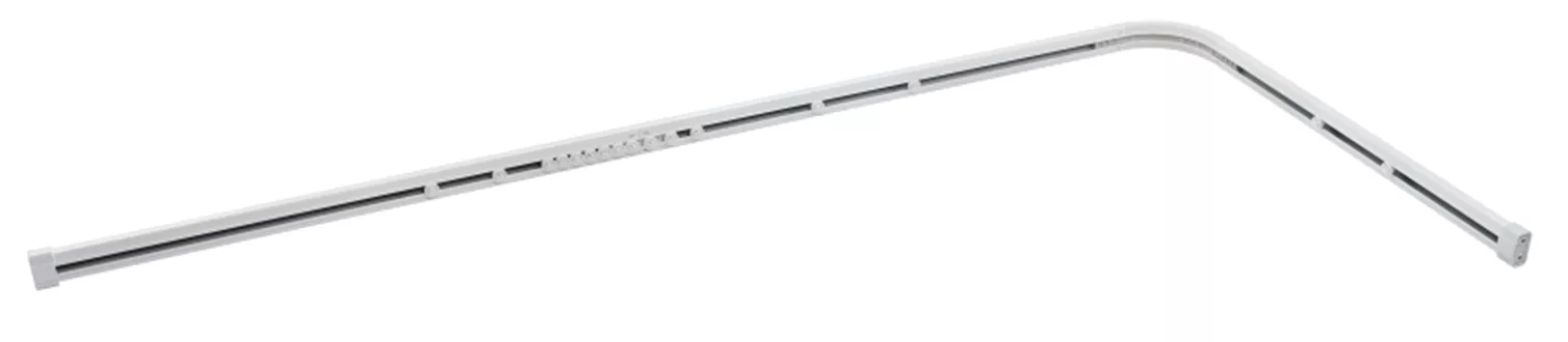 Duschvorhangschiene Special weiss Winkel