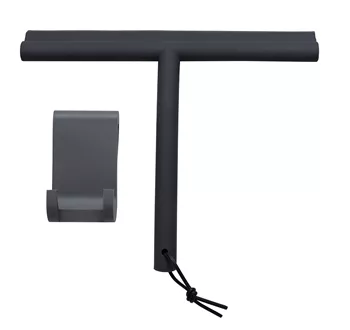 Raclette de douche Scala anthracite avec support