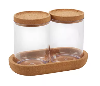 Cosmetic set Mora transparent Cork